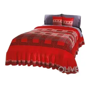 Ensemble de literie de compétition 10 pièces, taille matrimoniale, style princesse rayé, toutes saisons, coton et polyester, pour la maison - Product Image 6