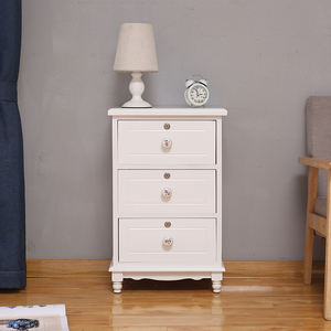Commode moderne en bois blanche petites armoires <span class=keywords><strong>de</strong></span> <span class=keywords><strong>rangement</strong></span> chambre tables <span class=keywords><strong>de</strong></span> chevet <span class=keywords><strong>canapé</strong></span> table d'appoint - Product Image 6