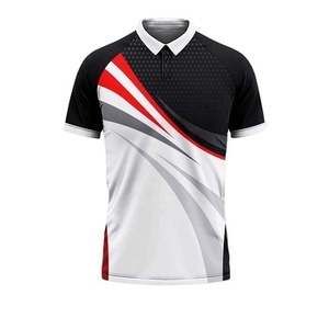 Nouvelle conception, sublimation, vente chaude, top des ventes, dernière conception, bonne qualité, 100% polyester, maillots de <span class=keywords><strong>cricket</strong></span> personnalisés pour hommes - Product Image 4