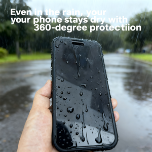 Coque de téléphone transparente à <span class=keywords><strong>protection</strong></span> intégrale double face 360° avec <span class=keywords><strong>protection</strong></span> d'écran <span class=keywords><strong>pour</strong></span> <span class=keywords><strong>iPhone</strong></span> 14 15 16 17 Pro Max, coque avant et arrière - Product Image 4