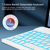 Casing Keyboard untuk Samsung Galaxy Tab A8, casing 10.5 inci 2024 Model (sm-x200/x205/x207)