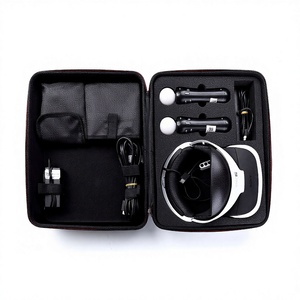 Bolsa de Almacenamiento Portátil de Cuero con Correa Cruzada para Auriculares, Altavoces, Gafas <span class=keywords><strong>VR</strong></span> PS4/<span class=keywords><strong>PS5</strong></span>, con Múltiples Estilos - Product Image 1