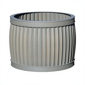 Ensemble de jardinières métalliques très demandées, jardinières métalliques Dolly pour l'extérieur, plantes et fleurs décoratives, jardinières métalliques artisanales. - Product Image 3
