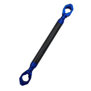 Manubrio Multifunzione Regolabile in Fibra di Carbonio e Lega di Alluminio per Moto, 340mm - Product Image 4