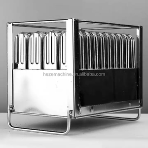 Comercial 40 cavidades 304 máquina de moldes de paletas de acero inoxidable moldes de paletas de hielo moldes para hacer paletas de hielo paletas de helado - Product Image 5