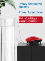 Pompe à oxygène pour pisciculture Jeneca, ultra silencieuse, pompe à air pour aquarium, aérateur à oxygène réglable avec double sortie, emballage en boîte en plastique