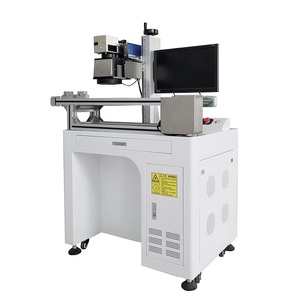 50W CCD tầm nhìn định vị tự động lấy nét 100W sợi <span class=keywords><strong>Laser</strong></span> đánh dấu máy trên dây chuyền sản xuất lắp ráp băng tải - Product Image 4