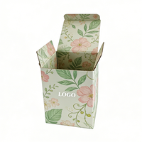 Boîtes de thé en papier recyclables personnalisées, petites, en couleur, pour emballages de produits de café, avec logo personnalisé