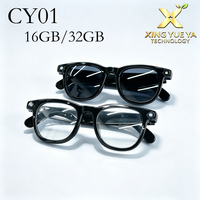 Lunettes intelligentes CY01 : photographie 8MP, enregistrement vidéo 1080P, stabilisation EIS, son HIFI avec appels Bluetooth, traduction IA en temps réel