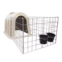 Offre Spéciale personnalisé galvanisé tuyau veau élevage Cage en acier robuste veau île animaux Cages maison bétail équipement agricole