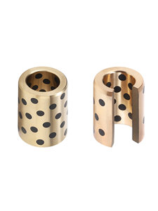 Roulement linéaire LM LM-OP, coussinet en bronze graphite autolubrifiant, sans huile, haute résistance, type ouvert, <span class=keywords><strong>manchon</strong></span> standard étendu - Product Image 2