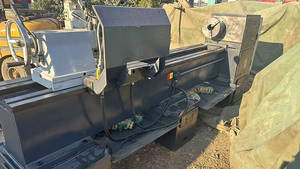 แท่นเบรกเครื่องยนต์แนวนอนแบบแมนนวลเครื่องกลึงขนาดเล็กเครื่องกลึงโลหะเครื่องจักรความปลอดภัยสูง CME เครื่องมือ ISO40สปินเดิล4ชิ้น - Product Image 4