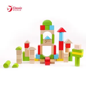 Bán Buôn Giáo Dục Kid Đồ Chơi Xếp Chồng Gạch Hội Đồng Quản Trị Trẻ Em Bằng Gỗ Building Junior Blocks Đồ Chơi