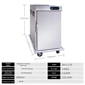 Camión de Comida Aislado de Gran Capacidad Justa, Vehículo Comercial para Entrega de Comida para Banquetes, Vehículo Aislado de Temperatura Constante - Product Image 4