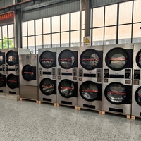 Laveuse-sécheuse commerciale empilable pour hôtels et écoles – Équipement de blanchisserie en libre-service fiable – Solution de blanchisserie haute efficacité