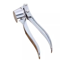 Presse-ail professionnel robuste et presse-agrumes à gingembre Hachoir de cuisine manuel facile à utiliser avec des caractéristiques métalliques durables et faciles à nettoyer