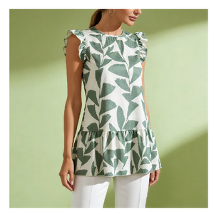 Vêtements pour femmes de haute qualité, nouveaux, en gros, robes décontractées élégantes d'été pour femmes - Product Image 4