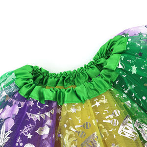 <span class=keywords><strong>Jupe</strong></span> <span class=keywords><strong>tutu</strong></span> superposée à paillettes pour femmes <span class=keywords><strong>jupe</strong></span> <span class=keywords><strong>tutu</strong></span> élastique pour adultes pour Mardi Gras costume de <span class=keywords><strong>carnaval</strong></span> tenue de fête - Product Image 4