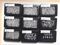 Starsgem Laboratuvarında Yetiştirilmiş DEF Beyaz Elmas 2.8mm - 3.8mm Mükemmel Kesim Yuvarlak Brilyant Mele Takı Yapımı İçin Toptan Fiyat