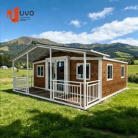 Conteneur Pliant Extensible 20 pieds, Maison Modulaire Préfabriquée, Installation Rapide, 2 Chambres, Aménagement Personnalisé, Bâtiment de Bureau Étanche