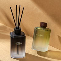 Diffuseur de parfum carré 500 ml, bouteille en verre haut de gamme, parfum longue durée, design élégant, purificateur d'air, huile essentielle pour la maison