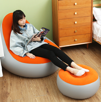 Mew Design Extérieur Intex Air Relax Canapé flottant en PVC Canapé gonflable avec ergonomie pour adultes Ensemble ripstop pour parc