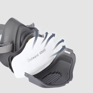 Mascarilla de Silicona Industrial OEM, Suave y Cómoda, con Filtrado Eficiente de Partículas, Respirador 3200 - Product Image 4