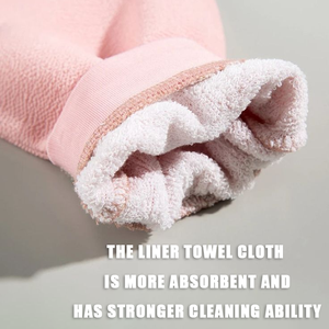 Guante Exfoliante Corporal de Viscosa 100% Marroquí Personalizado, Guantes de Baño Turcos, Exfoliante para Ducha - Product Image 2