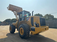 Chargeuse sur pneus Caterpillar 966H d'occasion de haute qualité à prix réduit, moteur diesel, capacité de charge nominale de 6 tonnes