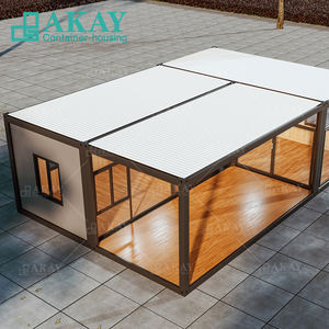 Abri d'urgence Maison préfabriquée en acier conteneur communautaire 20 pieds 40 pieds Camp de réfugiés Conteneur Maisons modulaires préfabriquées - Product Image 6