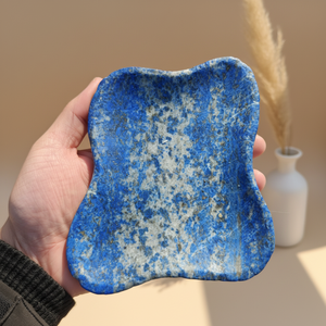 Bol en <span class=keywords><strong>Lapis</strong></span> Lazuli en Gros, Ornements Irréguliers, Vase Sacrificial de Divination, <span class=keywords><strong>Pierre</strong></span> de Guérison en Cristal pour la Décoration Intérieure - Product Image 2