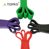 Juego de Bandas de Resistencia de Látex para Gimnasio y Fitness TOPKO con Logotipo y Colores Personalizados