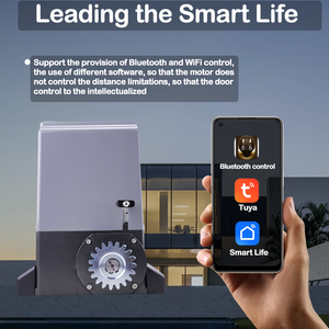 จัดส่งรวดเร็ว ชุดมอเตอร์ประตูเลื่อนแบบสปริง AC 370W 800กก. พร้อมระบบปิดประตูอัตโนมัติ - Product Image 4