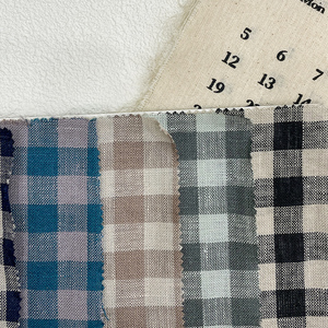 Tela 100% Lino Francés de Alta Calidad, 150 g/m², Teñido en Hilo, Liso, Transpirable, Peso Medio, para Manualidades, Servilletas, Manteles para Niñas y Niños - Product Image 3