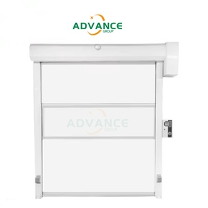 Portes industrielles automatiques en PVC à grande vitesse <span class=keywords><strong>Porte</strong></span> intérieure à glissière roulante de style moderne avec caractéristiques d'<span class=keywords><strong>action</strong></span> rapide auto-réparatrices - Product Image 4