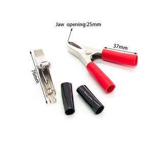<span class=keywords><strong>Pince</strong></span> <span class=keywords><strong>crocodile</strong></span> pour batterie de <span class=keywords><strong>voiture</strong></span> 30A, nouveau design, <span class=keywords><strong>prix</strong></span> avantageux, avec gaine en PVC élastique réglable - Product Image 4