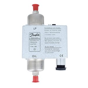 Interruptor de Presión Diferencial Danfoss Tipo MP Oil G12 SPDT IP54 Para Refrigerantes y Aire - Product Image 1
