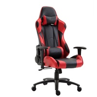 Fauteuil de bureau gamer industriel moderne 2026 en cuir, pivotant, inclinable, avec base en nylon et accoudoirs 3D réglables – Vente en gros