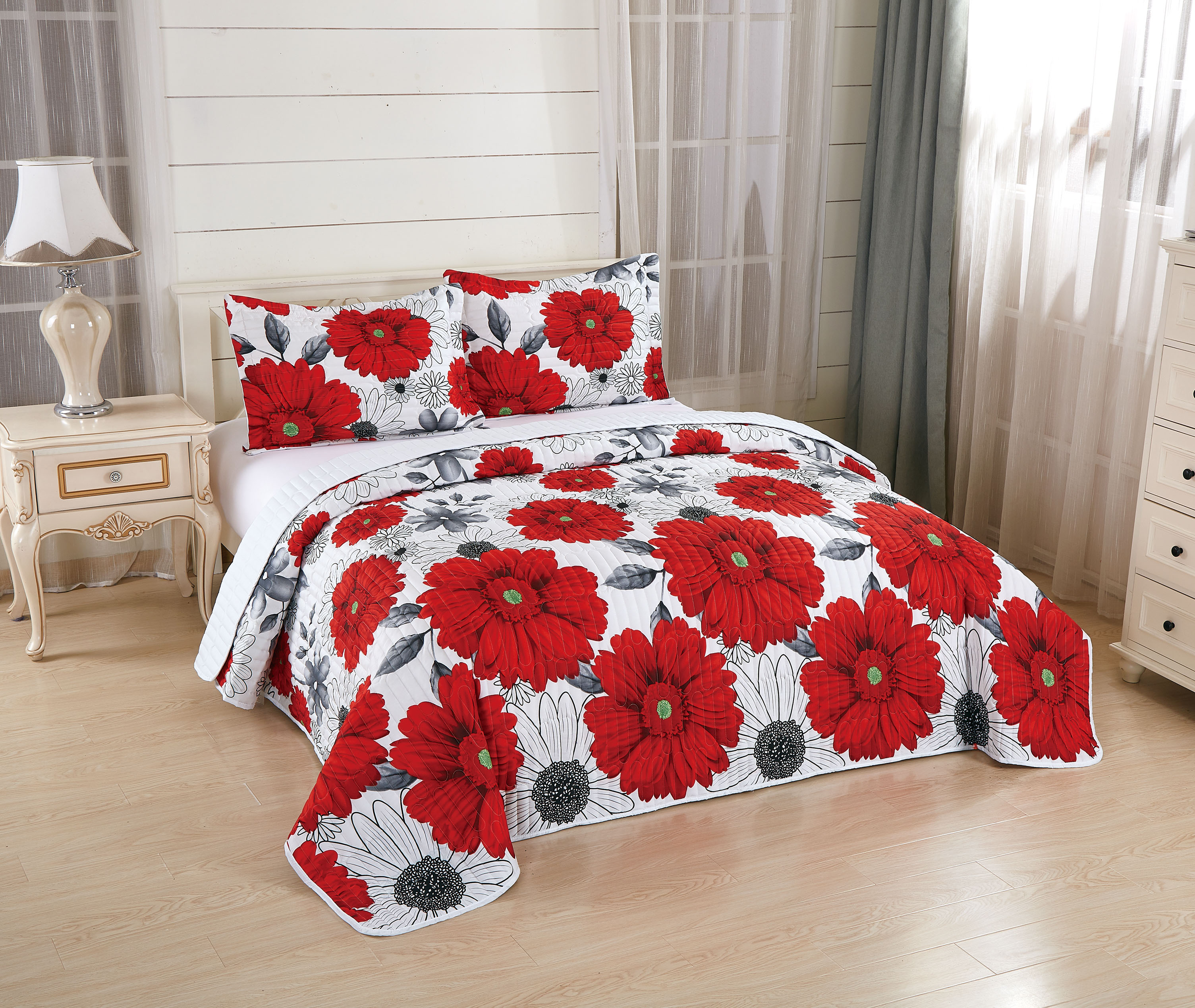 สีแดงดอกเดซี่