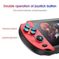 Console de jeu vidéo portable X7/X7plus, écran HD de 4,3/5,1 pouces, lecteur de jeux avec plus de 1000 jeux classiques intégrés, cadeau pour enfants