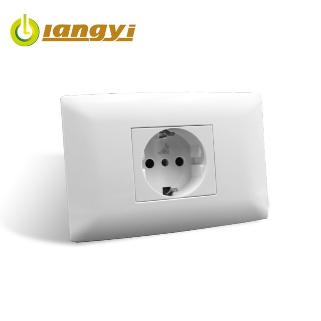 Bestsellers Indoor Africa South America Plug Standard 16A 250V Electric Power Multi Schuko Socket
