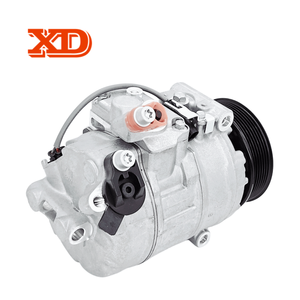 Compresor <span class=keywords><strong>de</strong></span> <span class=keywords><strong>Aire</strong></span> <span class=keywords><strong>Acondicionado</strong></span> <span class=keywords><strong>de</strong></span> Alta Calidad, 4PK, 110mm, para Serie 7 E65 E66 735i 745i 750i 760i 2002-2008, 12V, Repuestos - Product Image 2