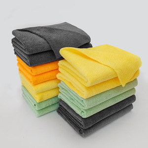 Serviette de cuisine en microfibre super absorbante personnalisée, chiffon doux pour la table, chiffon à poussière pour la maison, imprimé, en rouleau carré - Product Image 3