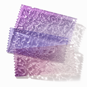 Biglietto in Acrilico Personalizzato con Motivo a Onde d'Acqua per Festival Musicali, Concerti e Spettacoli dal Vivo con Stampa a Colori - Product Image 1