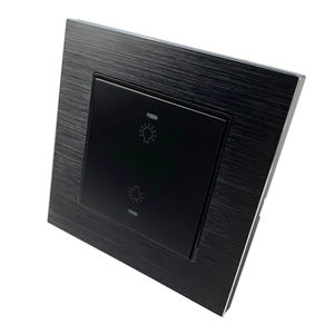 Interruptor de Reinicio de pared 86 módulo con led cepillado, para sistema de control de casa inteligente kc868 - Product Image 1