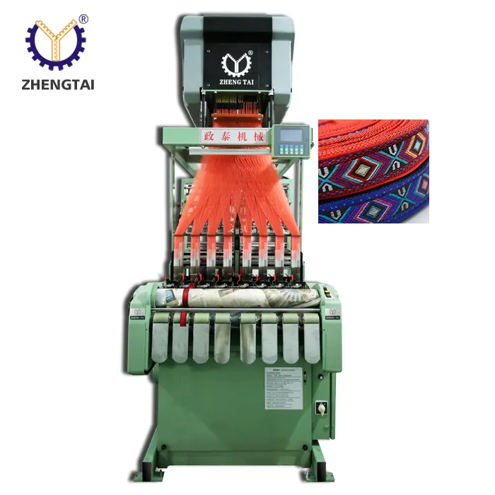 Производитель Zhengtai, ткацкая машина для жаккардового станка, машина для изготовления узкой жаккардовой ленты