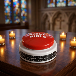 Lecteur <span class=keywords><strong>audio</strong></span> biblique avec bouton <span class=keywords><strong>pour</strong></span> accéder aux versets, appareil de prière à une touche <span class=keywords><strong>pour</strong></span> la maison et l'église - Product Image 1