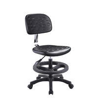 Chaises de laboratoire en métal et aluminium pour l'école, siège pivotant, tabouret de laboratoire, mobilier scolaire