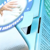 Boîtes d'emballage de textile domestique personnalisée, avec poignées, pour lit, oreillers et coussins, 50 unités