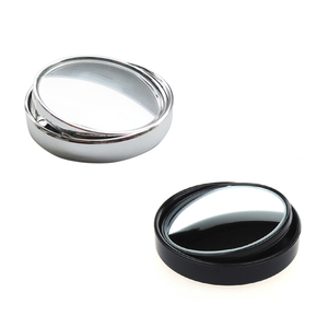 <b>Car</b> Rear View <b>Mirrors</b> Wide View Angle <b>Mirror</b> Round HD Glass Convex <b>Mirror</b> Adjustable with Frame for <b>Cars</b> SUV Trucks - Product Image 1